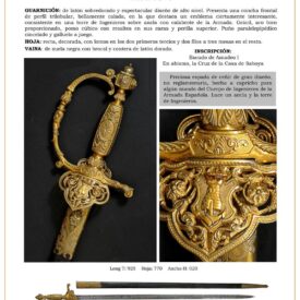 espada oficial cuerpo de ingenieros de la armada jpg 1749640165 1749640418 275x275 - Épée Officielle des Ingénieurs : Histoire et Détails Uniques