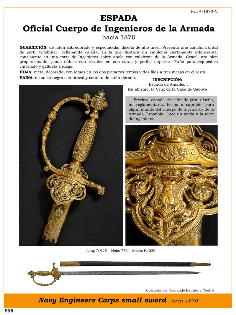 espada oficial cuerpo de ingenieros de la armada jpg 1749640165 1749640418 - Épée d'ingénieurs de la Marine espagnole de 1870