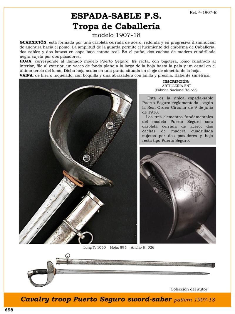 espada sable p s tropa de caballera modelo 1907 18 jpg 1750936165 1750936545 - Epée-Sabre Port Sûr : Modèle 1907-18 Indispensable