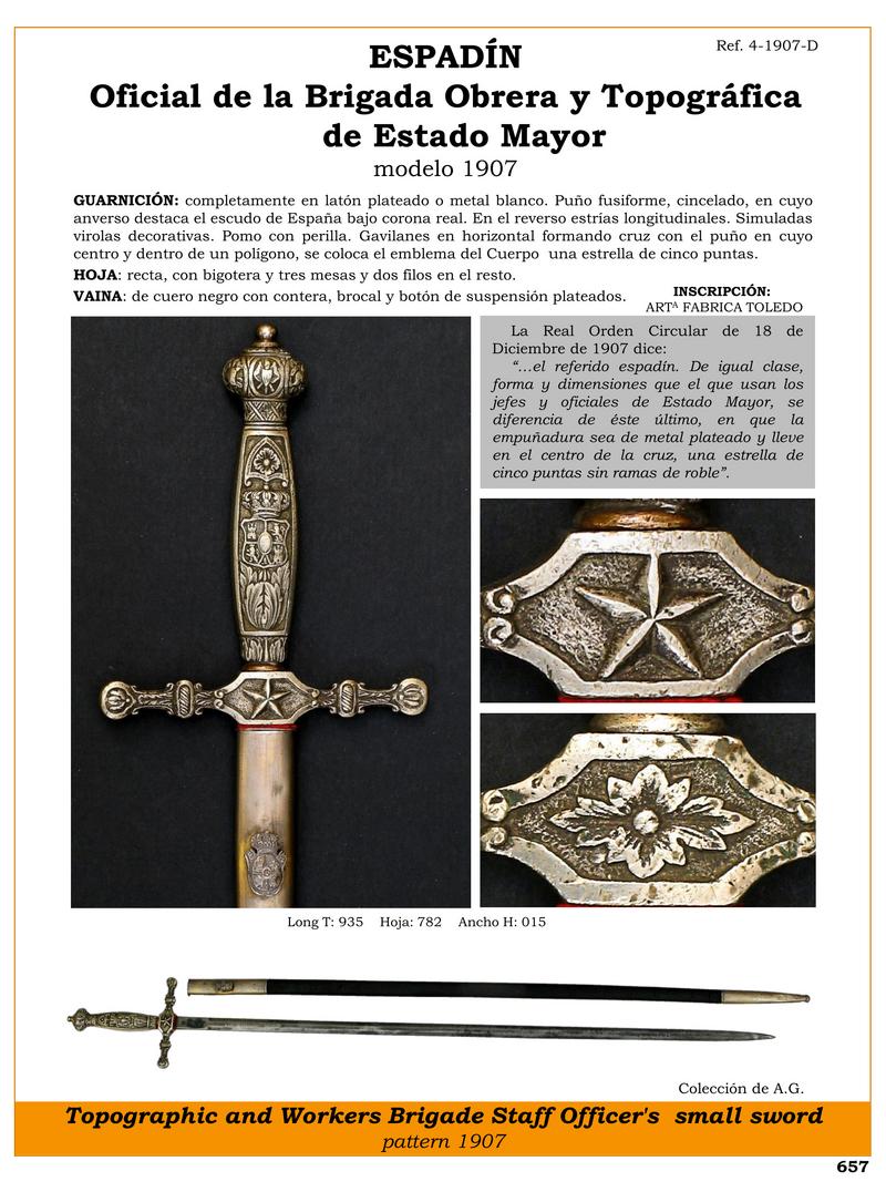 espadin jpg 1750914565 1750914829 - Découvrez l'Épée Modèle 1907 : Élégance Militaire Unique