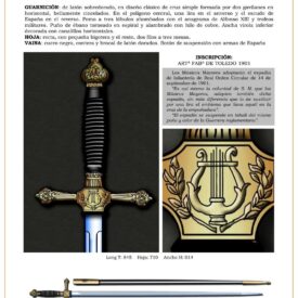 espadn msicos mayores de infantera modelo 1901 jpg 1750720163 1750720423 275x275 - Epée d'infanterie 1901 : Élégance et tradition militaire