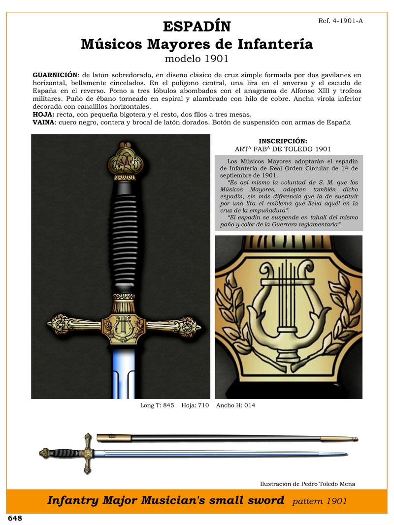 espadn msicos mayores de infantera modelo 1901 jpg 1750720163 1750720423 - Épée d'Infanterie 1901 : Élégance et Tradition Militaire