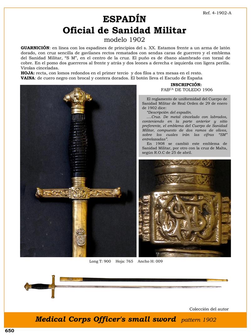 espadn oficial de sanidad militar modelo 1902 jpg 1750763368 1750763631 - Épée de Militaire 1902 : Design Classique et Détails Uniques