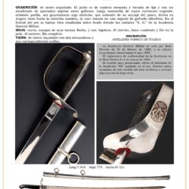 general military academy cadets sword pattern 1883 jpg 1750093768 1750094035 275x275 - Sabre Officiel d'Infanterie : Design Exclusif de 1896