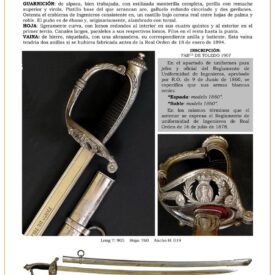 sabla oficial de ingenieros modelo 1860 jpg 1749121767 1749122016 275x275 - Sable Militaire 1860 : Design Unique et Prohibitions Époustouflantes
