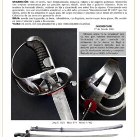 sable jpg 1749013768 1749014027 275x275 - Sabre de cavalerie 1860 : design prussien résistant