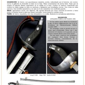 sable jpg 1750590567 1750590817 275x275 - Sabre d'artillerie 1896 : design unique de Robert