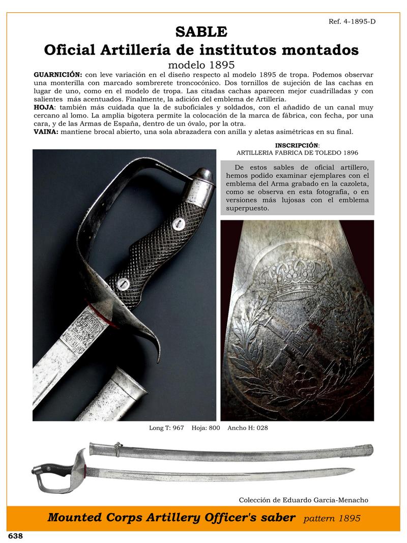 sable oficial artillera de institutos montados modelo 1895 jpg 1750504166 1750504425 - Sabre Officiel d’Artillerie 1895 : Design Exclusif et Élégant