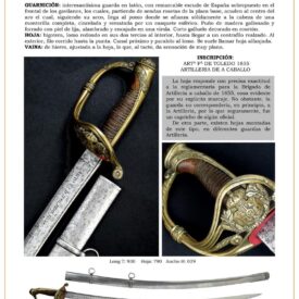 sable oficial de artillera a caballo hacia 1855 jpg 1748905766 1748906024 275x275 - Sable d'artillerie 1862 : histoire et détails fascinants