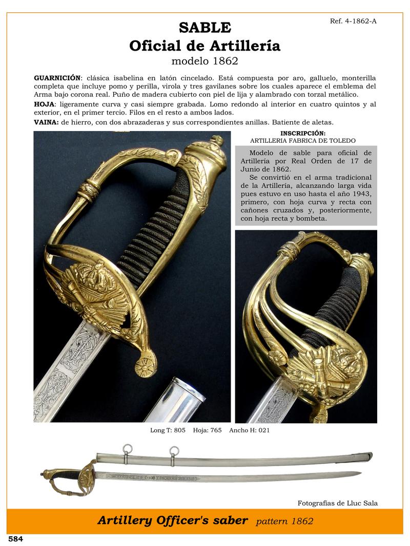 sable oficial de artillera modelo 1862 jpg 1749337764 1749338017 - Sable d'artillerie 1862 : histoire et détails fascinants