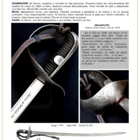 sable oficial de caballera modelo 1860 jpg 1749056964 1749057233 275x275 - Épée d'Officier Isabelina : Conception Unique