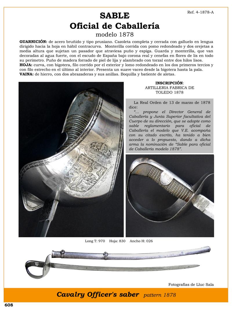 sable oficial de caballera modelo 1878 jpg 1749877767 1749878025 - Sable pour officier de cavalerie 1878 : histoire et design