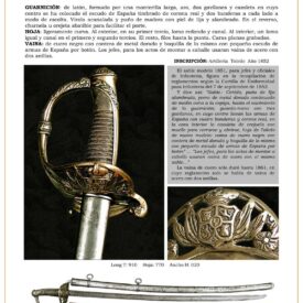 sable oficial de infantera modelo 1851 jpg 1748797768 1748798031 275x275 - Sable de Carabiniers du Royaume : Histoire et détails uniques