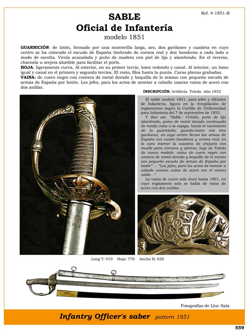 sable oficial de infantera modelo 1851 jpg 1748797768 1748798031 - Sabre d'infanterie 1851 : design élégant et fonctionnel
