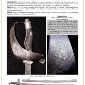 sable oficial infantera de institutos montados modelo 1895 jpg 1750482574 1750482828 275x275 - Sabre historique de la Police Urbaine de Madrid 1895