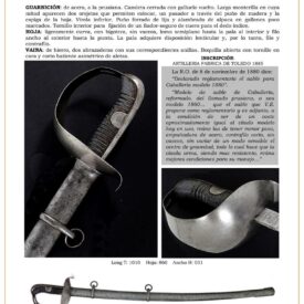 sable tropa de caballera modelo 1880 jpg 1749985768 1749986020 275x275 - Sabre d'État-Major 1884 : Design et élégance classique