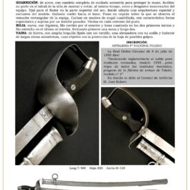sable tropa de institutos montados modelo 1895 jpg 1750439363 1750439625 275x275 - Sabre d'Officier : Design Ergonomique de 1896 pour Collectionneurs