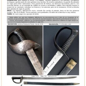 sables de abordaje de la armada espaola hacia 1848 jpg 1748754567 1748757427 275x275 - Sabre de l'infanterie de marine : design et tradition 1857