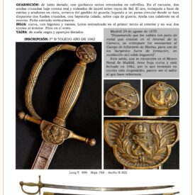 sargento de infantera de marina hacia 1862 jpg 1749920970 1749921212 275x275 - Sabre Officiel de la Marine espagnole Modèle 1844-57