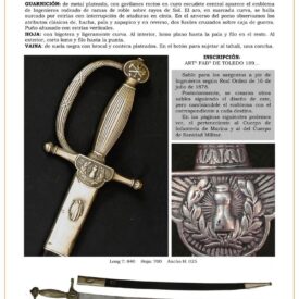 sargento de ingenieros modelo 1878 jpg 1749899367 1749899622 275x275 - Épée Officielle des Ingénieurs : Histoire et Détails Uniques