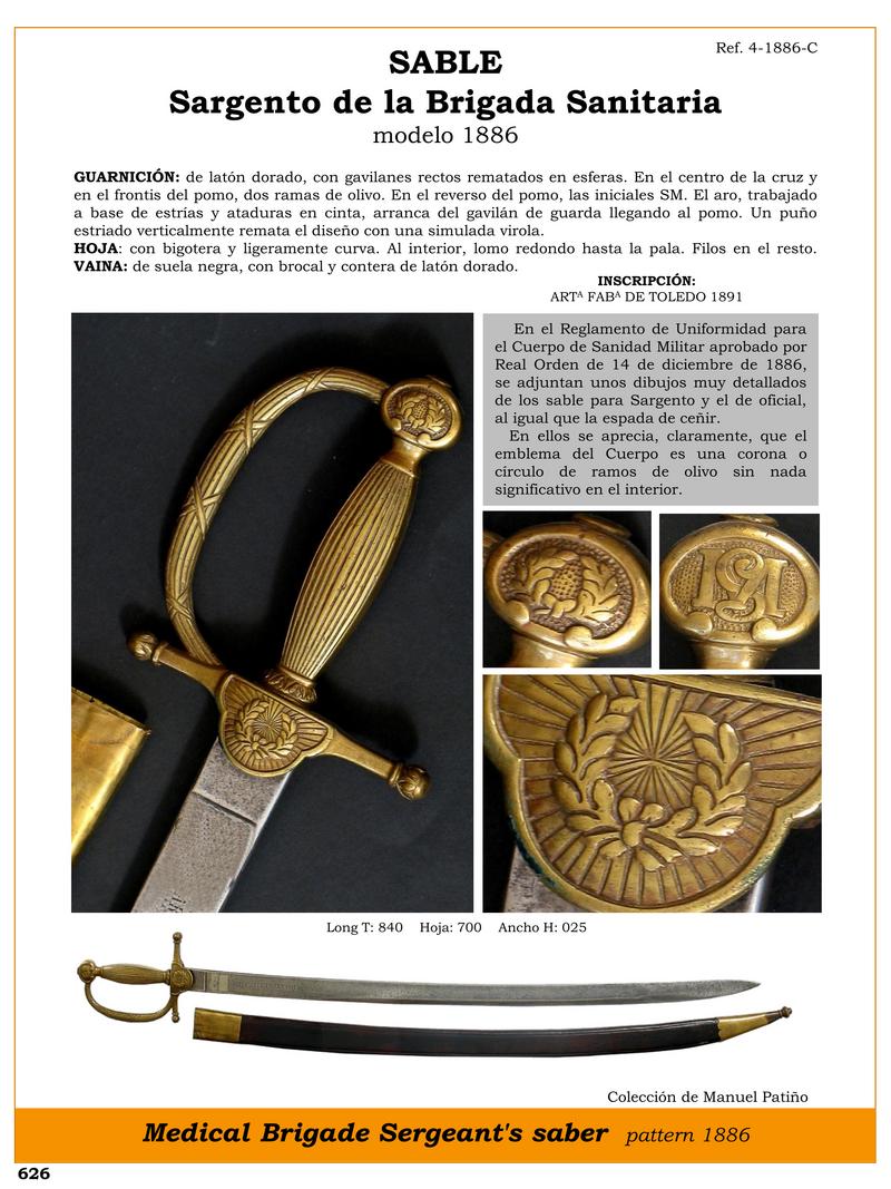 sargento de la brigada sanitaria modelo 1886 jpg 1750244968 1750245230 - Sabre Sanitaire 1886 : Élégance et Qualité Militaire