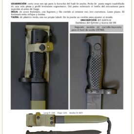 cuchillo bayoneta jpg 1753744168 1753744747 275x275 - Bayonnettes à talon : histoire et design du XIXe siècle