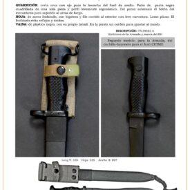 cuchillo bayoneta jpg 1753765767 1753766342 275x275 - Sabre-baïonnette 1858 : élégance et fonctionnalité pour l'infanterie