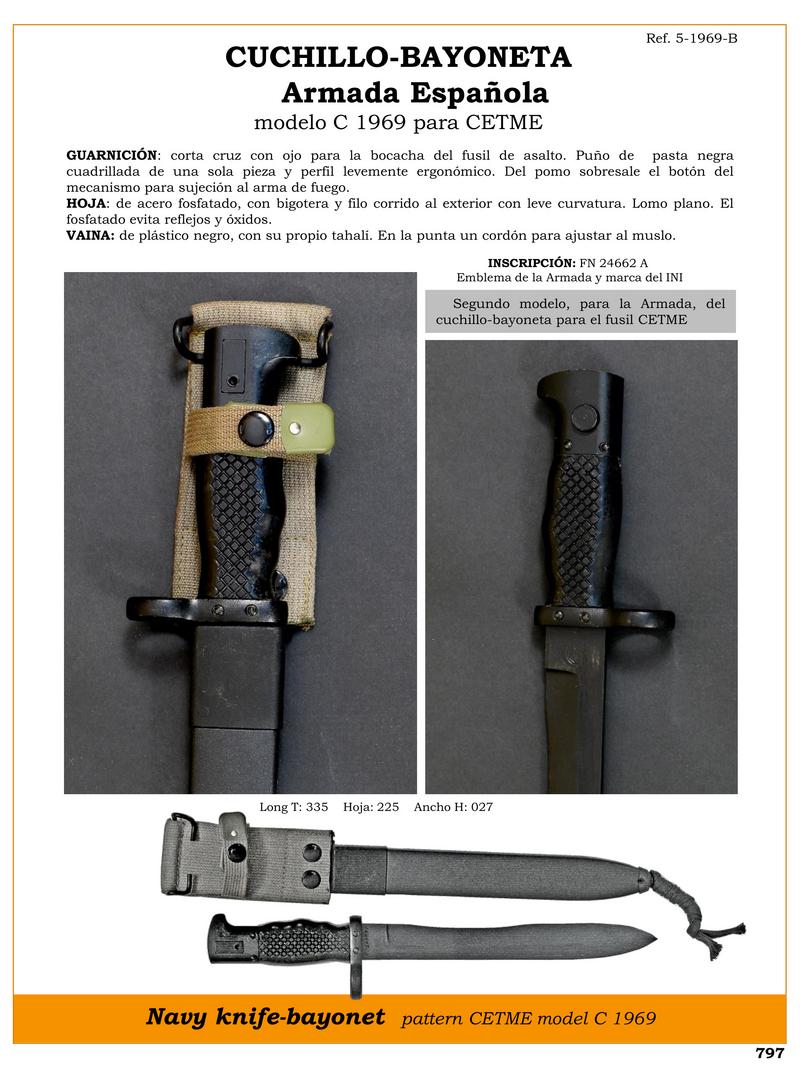 cuchillo bayoneta jpg 1753765767 1753766342 - Couteau-Baïonnette CETME Modèle C 1969 : Efficacité et Design