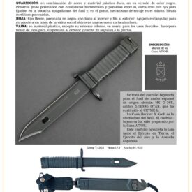 cuchillo bayoneta jpg 1753852169 1753852749 275x275 - Couteau-Baïonnette Cetme 1964 : Conception et Fonctionnalité Uniques