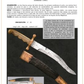 cuchillo de abordaje de la armada espaola modelo 1861 jpg 1753052971 1753053638 275x275 - Épée d'attelage pour officier : histoire et détails uniques