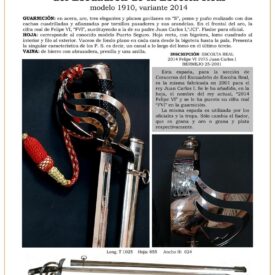 espada de montar jpg 1752426569 1752427140 275x275 - Épée de promenade de la garde présidentielle de 1874