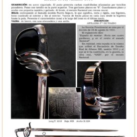 espada de montar oficial escolta presidencial modelo 1910 variante 1931 jpg 1751670570 1751670826 275x275 - Épée d'Assaut : L'Élégance Historique du Modèle 1910