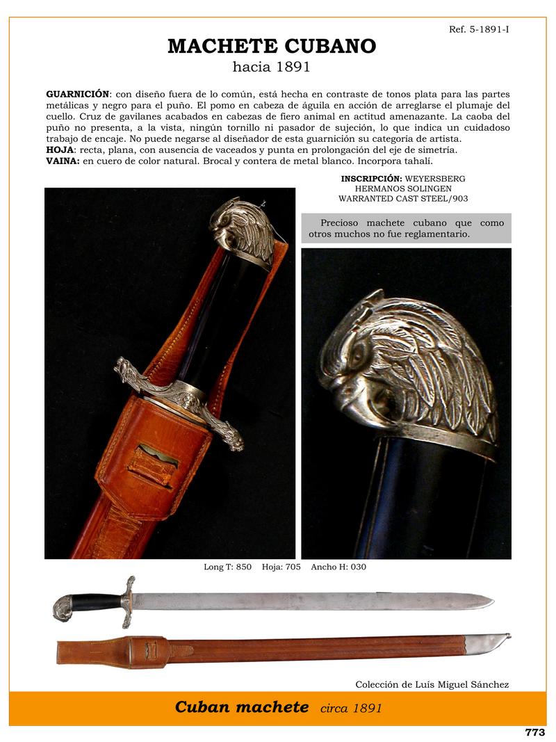 machete cubano jpg 1753333764 1753334343 - Machette Cubaine Unique : Design Artisanal de 1891