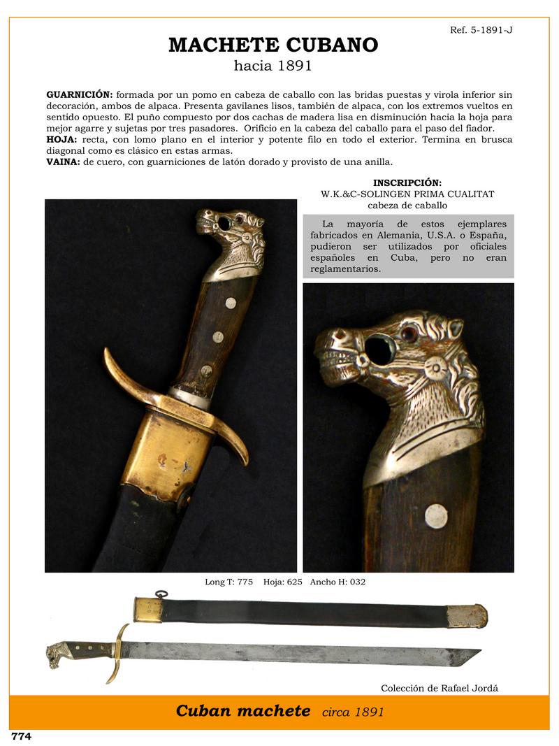machete cubano jpg 1753355366 1753355956 - Machette cubaine de 1891 : design classique et fonctionnel