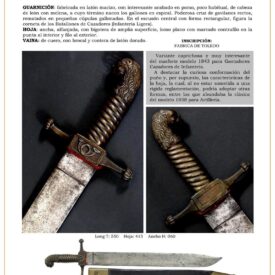 machete gastador de cazadores modelo 1843 para la infantera jpg 1752707369 1752707942 275x275 - Machette De Carrés De Catalogne : Histoire Et Design Unique