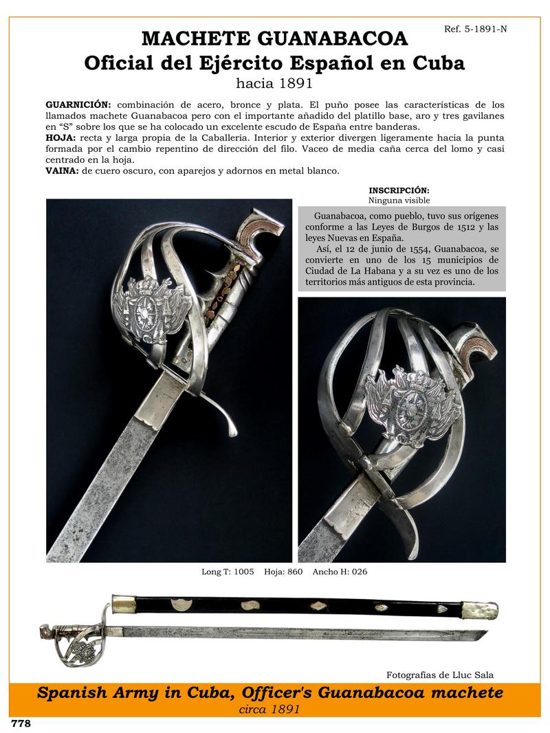 machete guanabacoa jpg 1753398565 1753399141 - Machete Guanabacoa : Un joyau de l'armée espagnole à Cuba