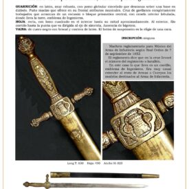machete jpg 1752772169 1752772788 275x275 - Machette Pour Musicien d'Infanterie : Design Unique 1852