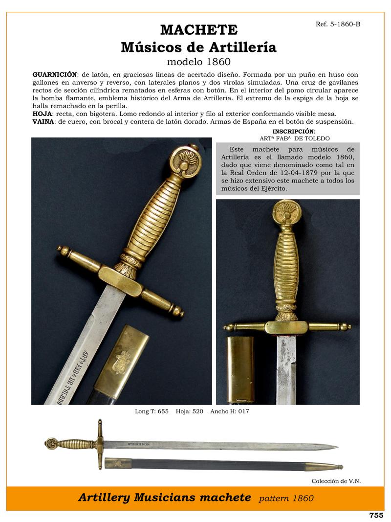 machete jpg 1752944966 1752945540 - Machette pour musiciens d'artillerie : design classique 1860