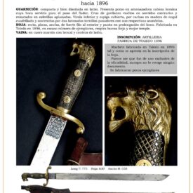 machete jpg 1753225768 1753226350 275x275 - Couteau-baïonnette 1898 : Design Unique pour Aérostation