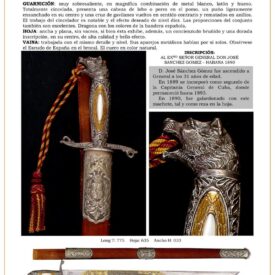 machete obsequio a un general en cuba hacia 1890 jpg 1753247362 1753247936 275x275 - Épée de Ceinture pour Colonel à Cuba : Cadeau Historiquement Unique