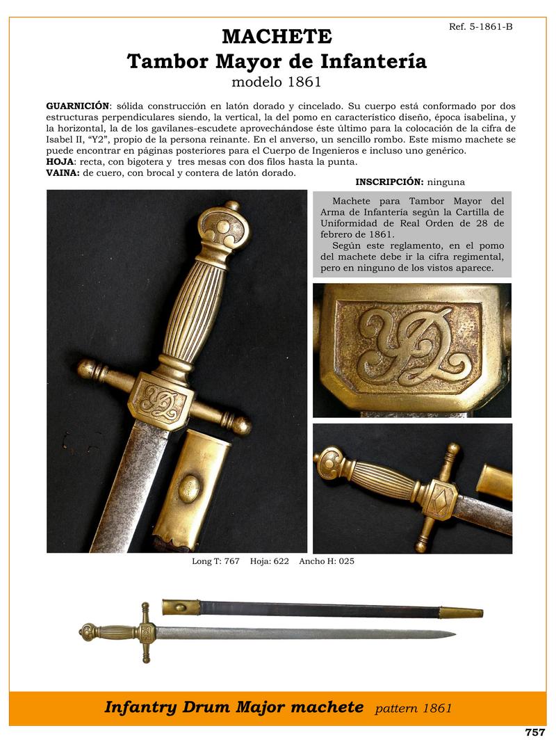 machete tambor mayor de infantera modelo 1861 jpg 1752988165 1752988744 - Machette d'Infanterie 1861 : Un Trésor Historique Unique
