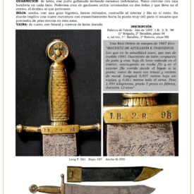 machete tropa de artillera e ingenieros modelo 1843 jpg 1752642571 1752643147 275x275 - Machette Pour Musicien d'Infanterie : Design Unique 1852