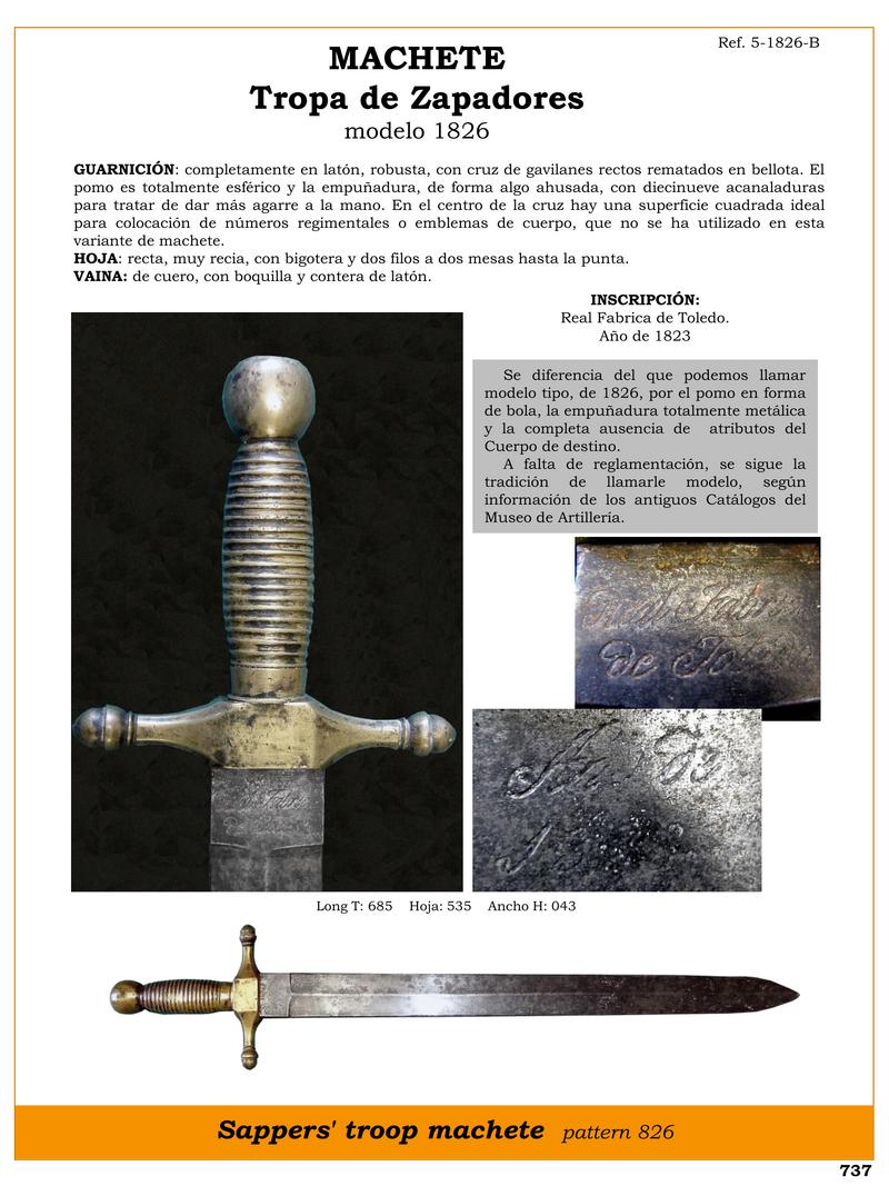 machete tropa de zapadores modelo 1826 jpg 1752556165 1752556747 - Machette Troupe de Sapeurs Modèle 1826 : Design et Qualité