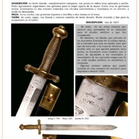 machete tropas de artillera modelo 1834 jpg 1752577764 1752578341 275x275 - Machette d'artillerie modèle 1836 : histoire et caractéristiques