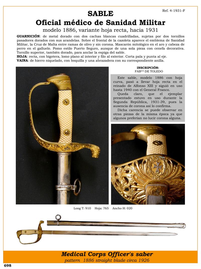 sable jpg 1751756965 1751757227 - Sabre Médical de la Santé Militaire : Histoire et Détails Uniques