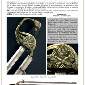 sable oficial de artillera modelo 1862 variante 1926 con hoja recta jpg 1751454567 1751454833 275x275 - Sabre Médical de la Santé Militaire : Histoire et Détails Uniques