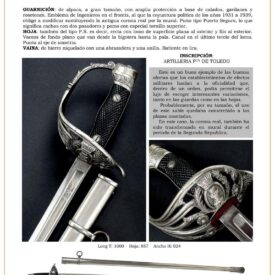 sable oficial de ingenieros a caballo modelo 1860 variante 1926 con hoja recta jpg 1751519363 1751519621 275x275 - Sabre de Cavalerie 1860 : Gravures Qui Captivent