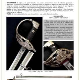 sable oficial de ingenieros a caballo modelo 1860 variante 1940 con hoja recta jpg 1751929769 1751930028 275x275 - Sabre de Cavalerie 1860 : Gravures Qui Captivent