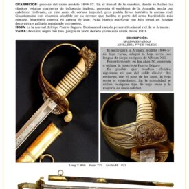 sable oficial de la armada modelo 1844 57 en variante 1950 hoja recta ps jpg 1752296967 1752297547 275x275 - Dague Cutó : L'élégance de la Marine espagnole du XIXe siècle