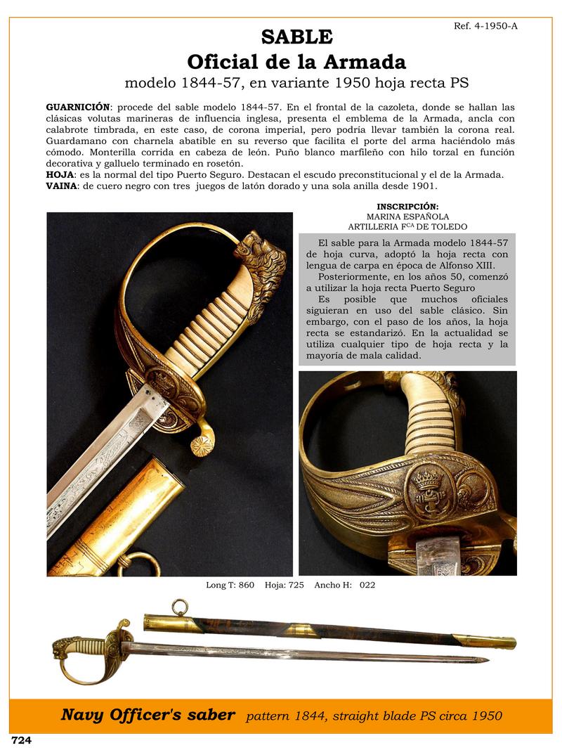 sable oficial de la armada modelo 1844 57 en variante 1950 hoja recta ps jpg 1752296967 1752297547 - Sabre Officiel de la Marine : Design Exceptionnel 1950